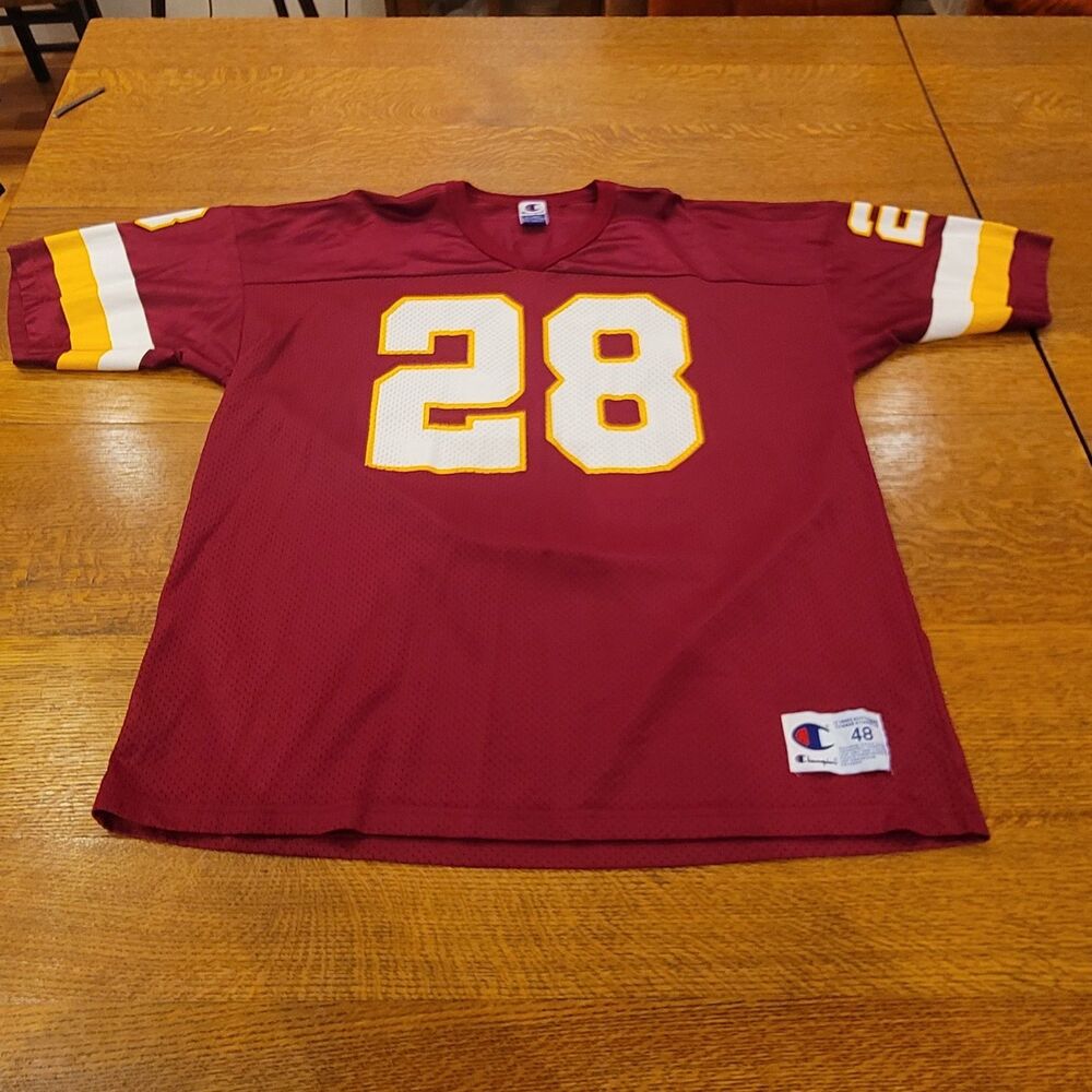 Washington Redskins NFL HOF Darrell Green Champion Burgundy Jersey Size 48 XL